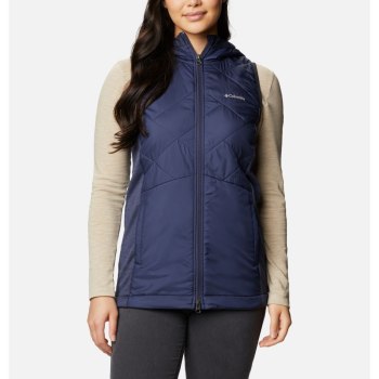 Columbia Piney Ridge Hybrid, Chaleco Azul Marino Para Mujer | 695710-RXI